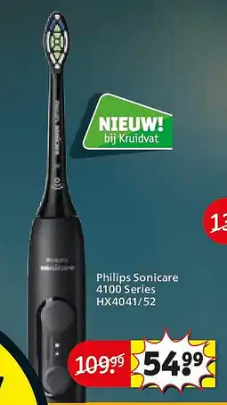 Kruidvat Philips Sonicare 4100 Series HX4041/52 aanbieding