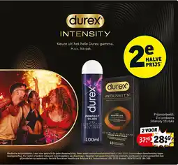 Kruidvat 2 x condooms Intensity 10 stuks aanbieding