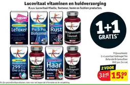 Kruidvat 2 x Lucovitaal Kalknagel Pen Behandel & Camoufleer DUO pen aanbieding
