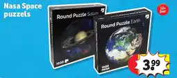 Kruidvat Nasa Space puzzels aanbieding
