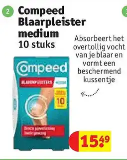 Kruidvat Compeed Blaarpleister medium aanbieding