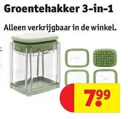 Kruidvat Groentehakker 3-in-1 aanbieding