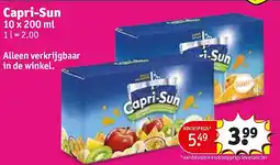 Kruidvat Capri-Sun aanbieding