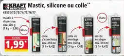 Norma Kraft Mastic, Silicone ou Colle aanbieding