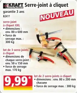 Norma Kraft Serre - Joint à Cliquet aanbieding