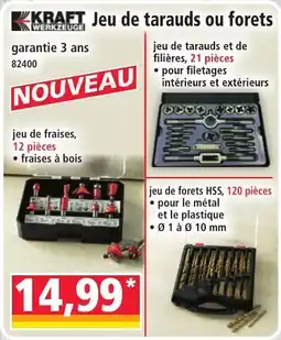 Norma Kraft Jeu De Tarauds ou Forets aanbieding