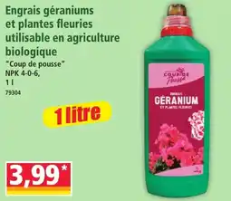Norma Engrais Géraniums et Plantes Fleuries Utilisable en Agriculture Biologique aanbieding