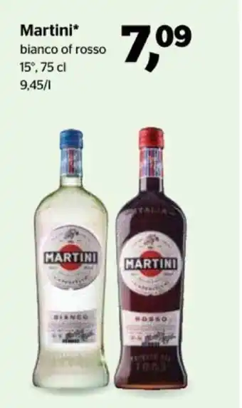 Spar Martini aanbieding