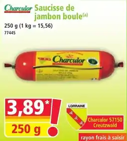 Norma Charculor Saucisse de jambon boule aanbieding