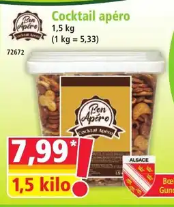 Norma Cocktail apéro aanbieding