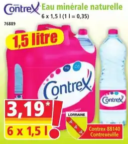 Norma Contrex Eau minérale naturelle aanbieding