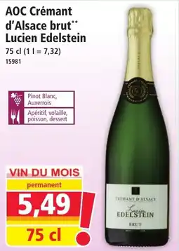 Norma AOC Crémant d'Alsace brut Lucien Edelstein aanbieding