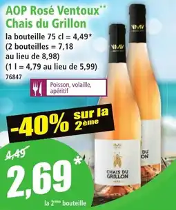 Norma AOP Rosé Ventoux Chais du Grillon aanbieding