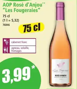 Norma AOP Rosé d'Anjou Les Fougeraies aanbieding