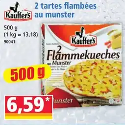 Norma 2 tartes flambées au munster aanbieding