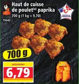Norma Haut de cuisse de poulet paprika aanbieding