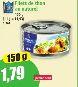 Norma Filets de thon Fjoro au naturel aanbieding