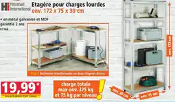 Norma Etagère pour charges lourdes aanbieding