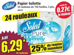 Norma Soled Papier toilette aanbieding