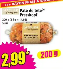 Norma Pâté de tête Presskopf aanbieding