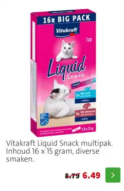Intratuin Vitakraft Liquid Snack Multipack aanbieding
