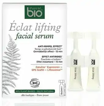 Pureté Bio Eclat Lifting Facial Serum 5x2ml
