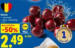 Lidl Kersen aanbieding