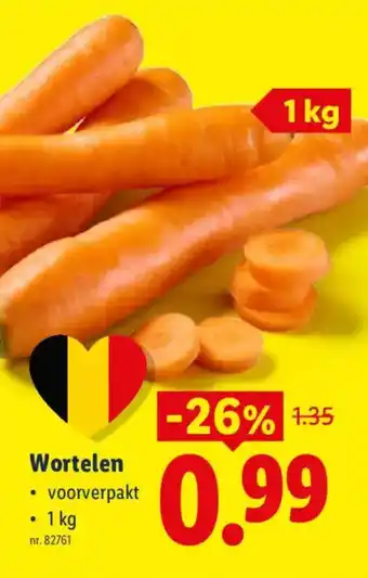 Lidl Wortelen aanbieding