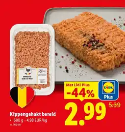 Lidl Kippengehakt bereid aanbieding