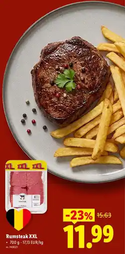 Lidl Rumsteak XXL aanbieding