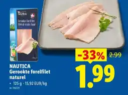 Lidl Nautica Gerookte forefilet naturel aanbieding