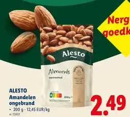 Lidl Alesto Amandelen ongebrand aanbieding