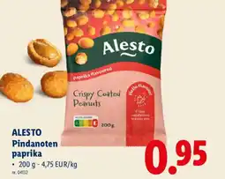 Lidl Alesto Pindanoten paprika aanbieding