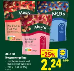 Lidl Alesto Notenmengeling aanbieding