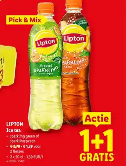 Lidl Lipton Ice tea aanbieding