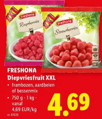 Lidl Freshona Diepvriesfruit XXL aanbieding