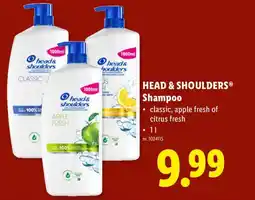 Lidl Head & Shoulders Shampoo aanbieding