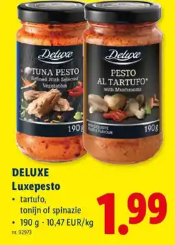 Lidl Deluxe Luzepesto aanbieding