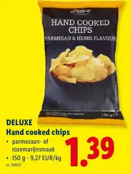 Lidl Deluxe Hand cooked chips aanbieding