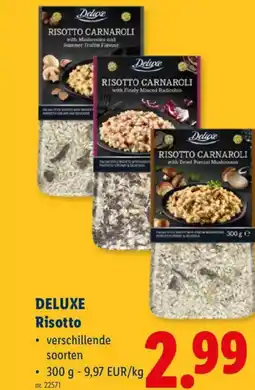 Lidl Deluxe Risotto aanbieding