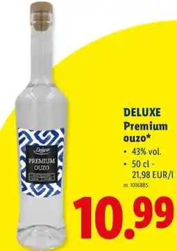 Lidl Deluxe Premium ouzo aanbieding