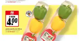 Jumbo Jumbo paprika mix 500 gr aanbieding
