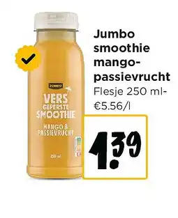 Jumbo Jumbo smoothie mangopassievrucht aanbieding