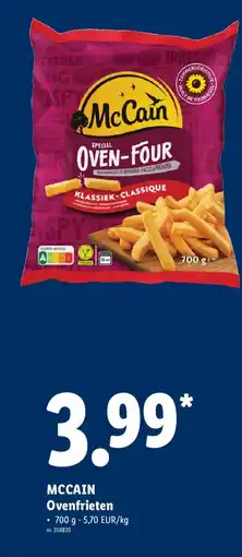 Lidl McCain Ovenfrieten aanbieding