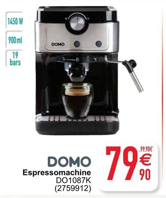 Cora Espressomachine aanbieding