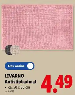 Lidl Livarno Antislipbadmat aanbieding
