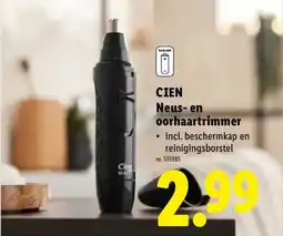 Lidl Cien Neus en oorhaartrimmer aanbieding