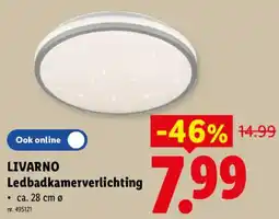 Lidl Livarno Ledbadkamerverlichting aanbieding