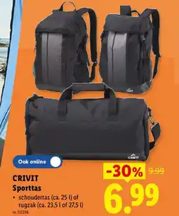Lidl Crivit Sporttas aanbieding