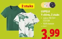 Lidl Luipu T-shirts aanbieding
